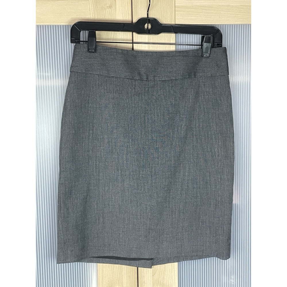 The Limited Collection Women's Skirt Sz 2 Gray Straight‎ Pencil Preppy Career